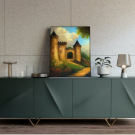 Castle Digital Fantasy Art Poster nº 17