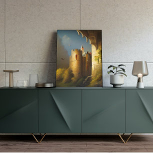 Castle Digital Fantasy Art Poster nº 18