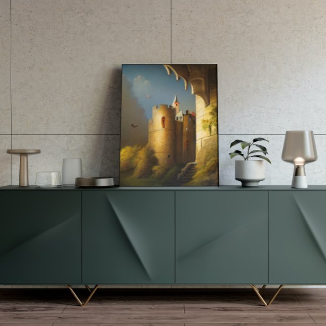 Castle Digital Fantasy Art Poster nº 18 (Criador carregado)