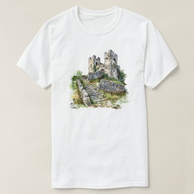 Castle Ruins T-Shirt (Frente do Design)