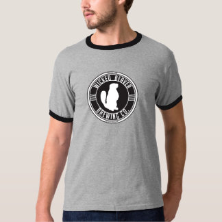 Castor mau que fabrica cerveja o t-shirt da