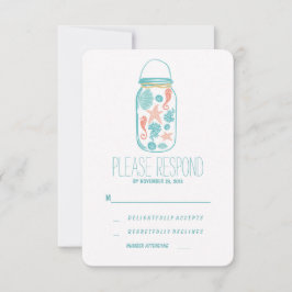 Casual Beach Mason jar, RSVP