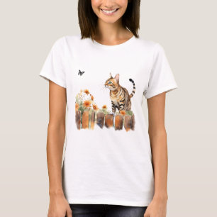 Cat. 3 em T-Shirt de outono