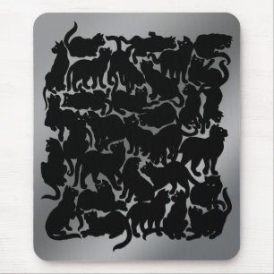 Cat Art Mousepad Inseto Keepsasasakat presentes