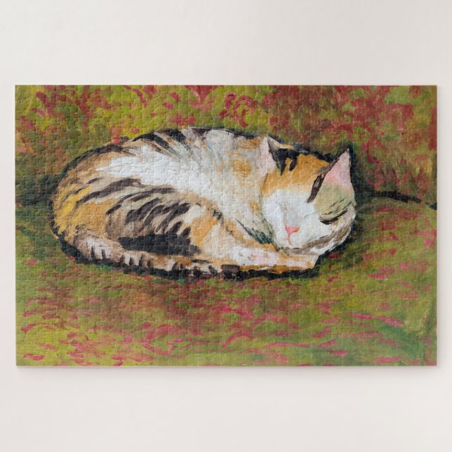 Cat, August Macke Jigsee Quebra-cabeça (Horizontal)