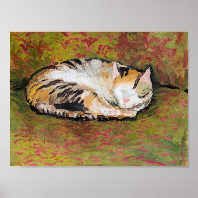 Cat, August Macke Poster (Frente)