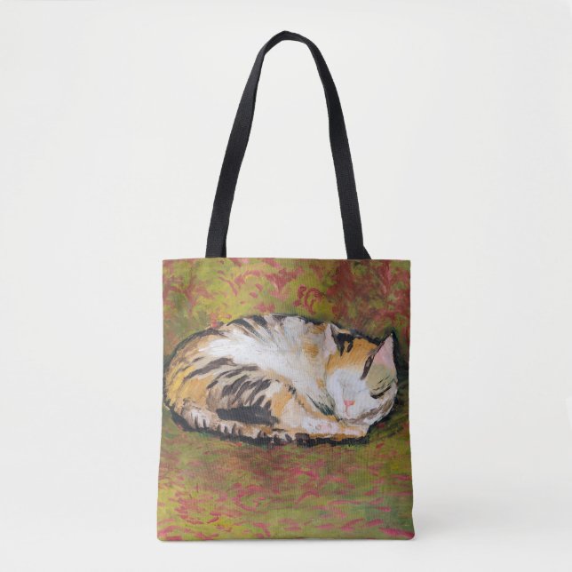Cat, August Macke Tote Bag (Frente)