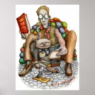 Cat. Computador - Poster