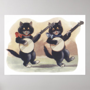 Cat Duo Poster