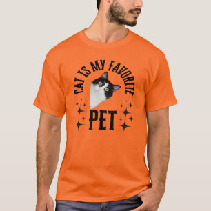 Cat é minha camisa favorita de mascote