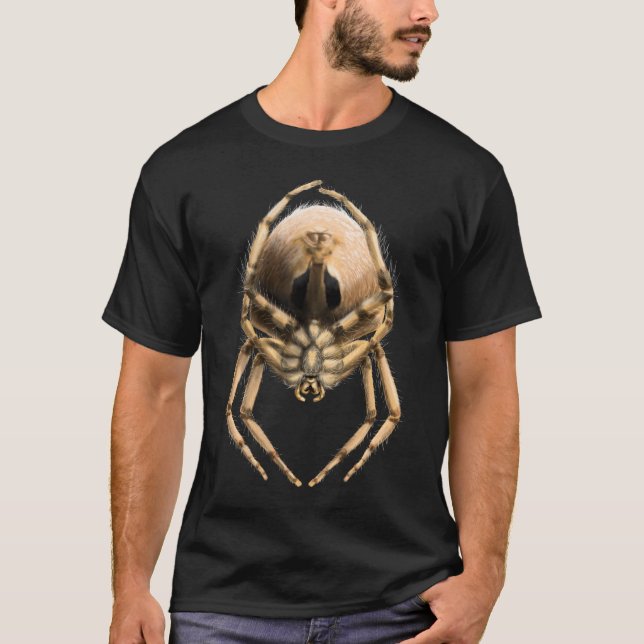 Cat-Faced Orb Weaver Spider T-shirt (Frente)