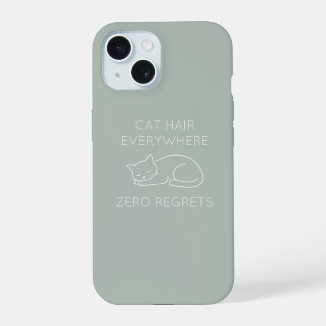 Cat hair everywhere zero regrets (Verso)