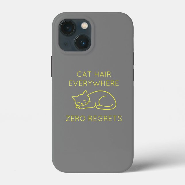 Cat hair everywhere zero regrets (Verso)