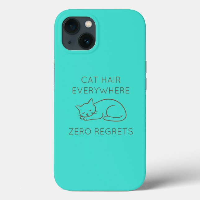 Cat hair everywhere zero regrets (Verso)
