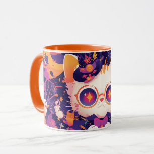 Cat - Halloween Themed   Caneca
