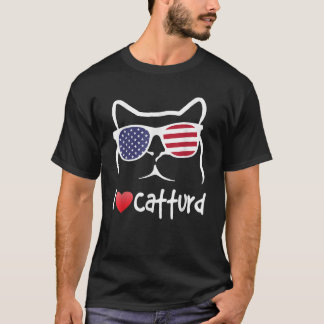 Cat I Adora T-Shirt Engraçado