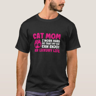 Cat Mãe Eu Trabalho Duro Para Que Mãe Pullover