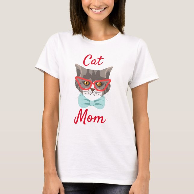 Cat Mãe T-Shirt (Frente)