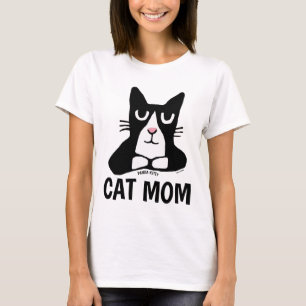 CAT MOM, T-shirts de Gatinho Panda
