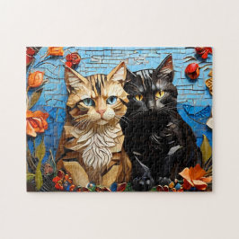 Cat Mosaico, Quebra-cabeça