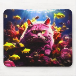 Cat mouse pad designed for cat lover