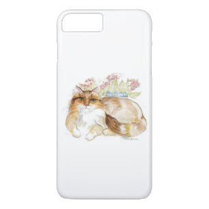 Cat pensa em uma capas de iphone