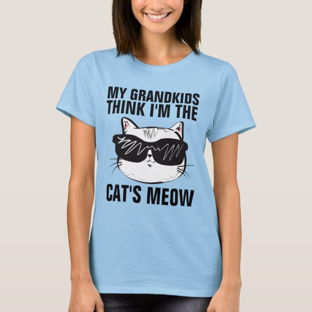 CAT T-Shirts para GRANDMA (Frente)
