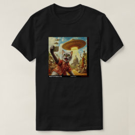 Cat UFO Selfie: Presente Do Kitten #03 T-Shirt