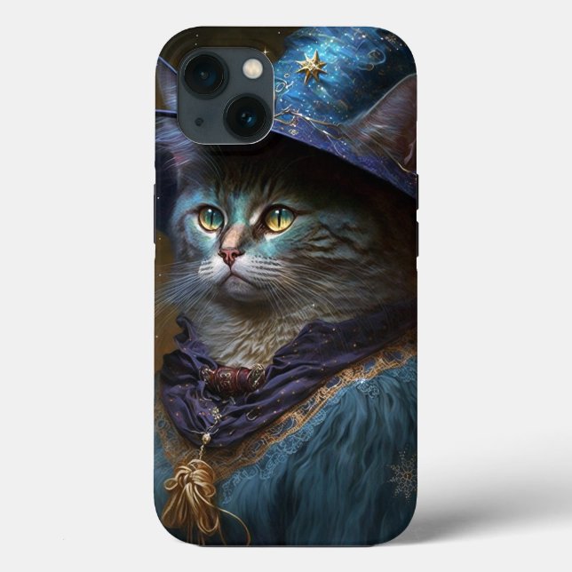 Cat Witch Fantasy Art (Verso)