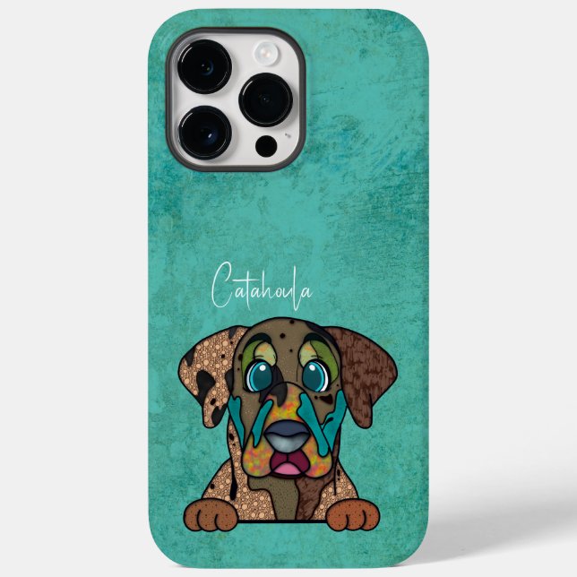 Catahoula Ugly Face Case-Mate capas de iphone (Verso)