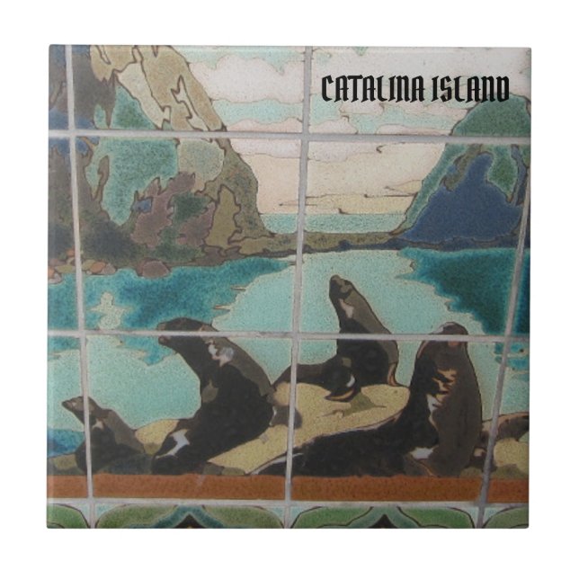 CATALINA ISLÂNDIA CERÂMICA AZULEJO DAS ILHAS (Frente)