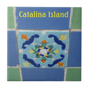 CATALINA ISLÂNDIA CICLO DE COR DO AZULEJO CATALINA