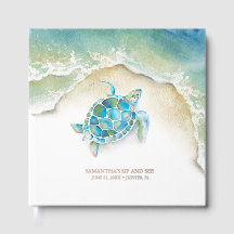 Catálogo De Praia — Tartaruga Do Mar De Aquarela