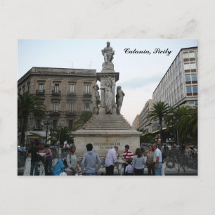 Catania, Piazza Vincenzo Bellini Cartão postal