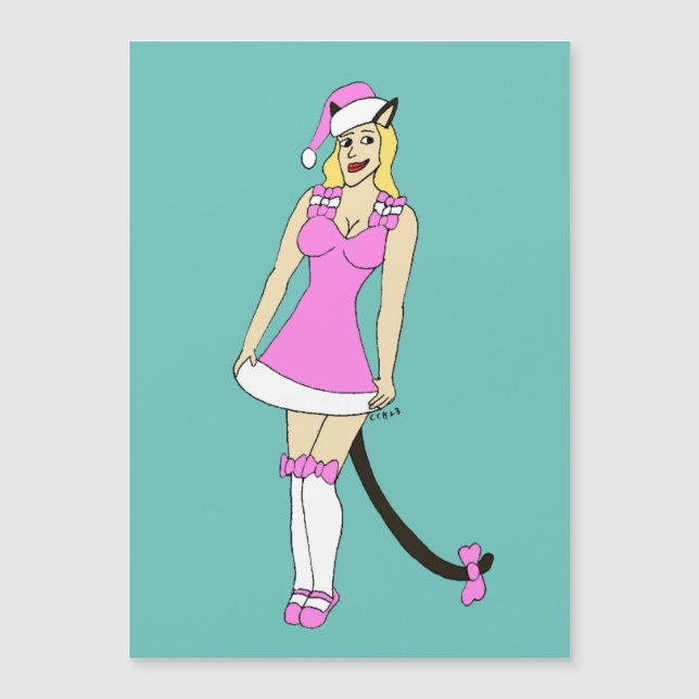 Catarina de Natal rosa (Frente)