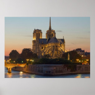 Catedral de Notre Dame Poster