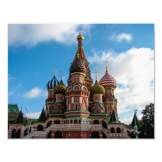 Catedral de santo Basil, Moscou - Foto Impressão (Frente)