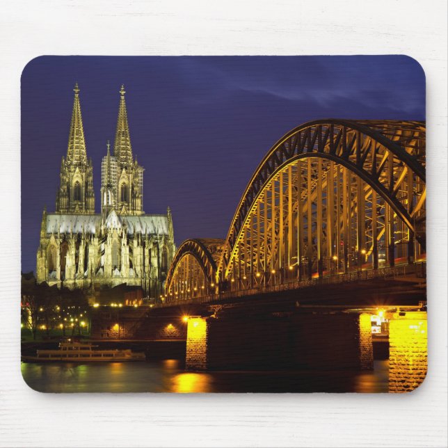Catedral Mousepad da água de Colônia (Frente)