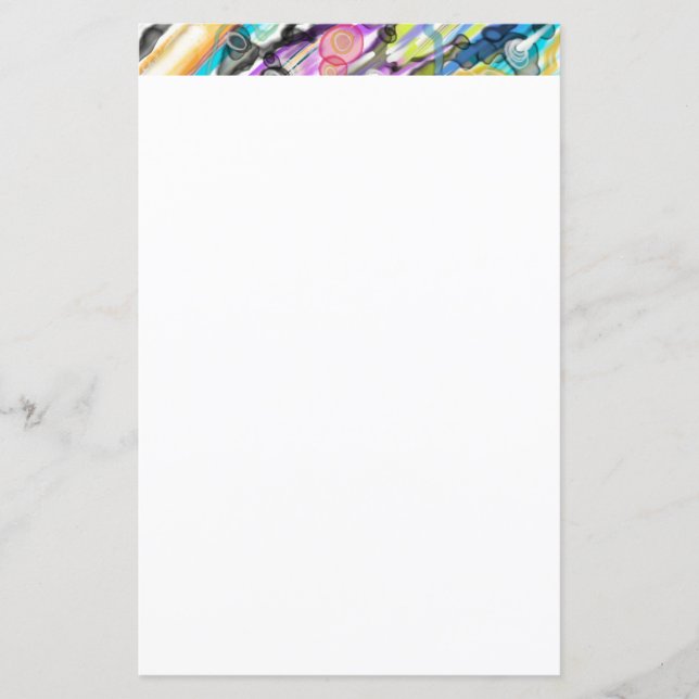 CATEGORIA CINCO COM DESIGN DE ABSTRATO DE ARTE (Frente)