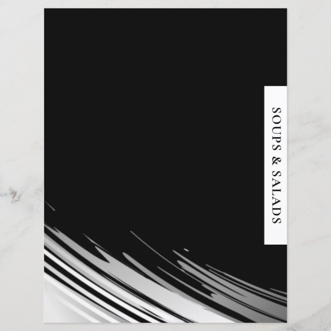 Categoria de Receita | Sopas e saladas | Preto e b (Frente)