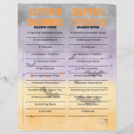 Categorias dispersas - Halloween Edition