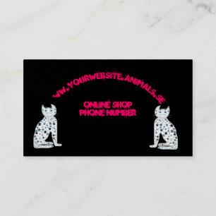 caterwauling Personalize Cartão de visita