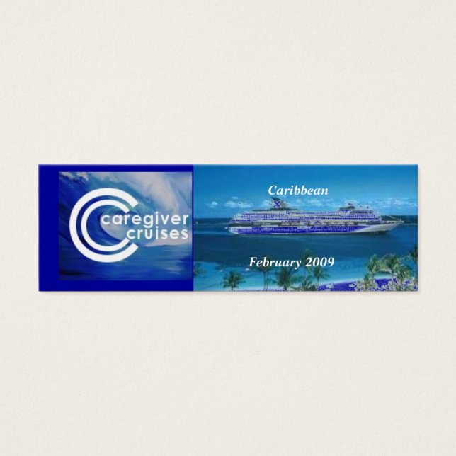 Cateter Cruise Souvenir Bookmark (Frente)