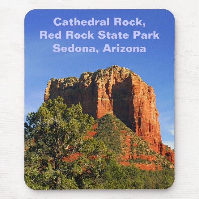 Cathedral Rock, Sedona Arizona Mousepad (Frente)