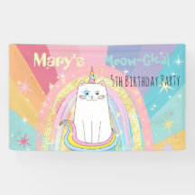 Caticorn Meow-Gical child Birthday