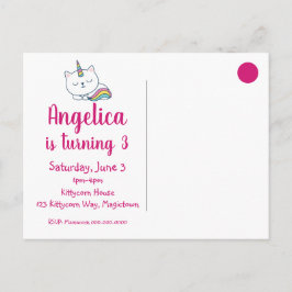 Catimilho | Convite postal | Branco