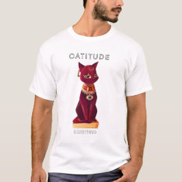 CATITUDE é tudo T-Shirt