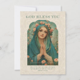 Católica Mary Religiosa Vintage