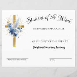 Católico Espírito Dourado do Cruzamento