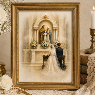 Católico Tradicional Santuário de Casamento Noiva 
